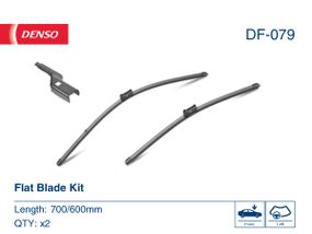 DF-079 DENSO - Комплект склоочисників Flat Blade Kit 700 / 600 мм
