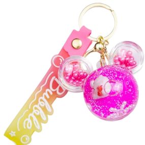 Дитячий брелок Hello Kitty Mouse 4×4.5 (см) для ключів, на сумку і рюкзак HP-55-33MOUS