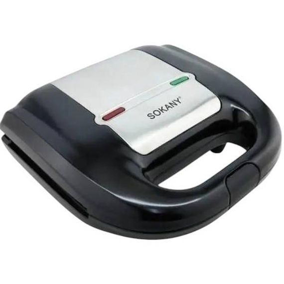 Мультимейкер вафельница-бутербродница электрическая  3в1 750 Вт Sokany KJ-108