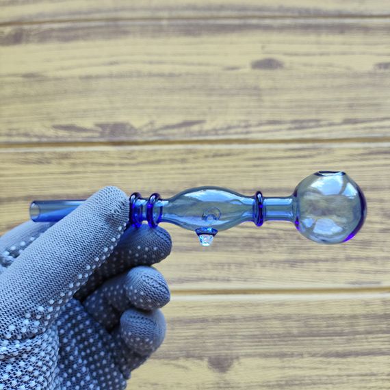 Стеклянная трубка Simple Oil Blue | Зображення 1