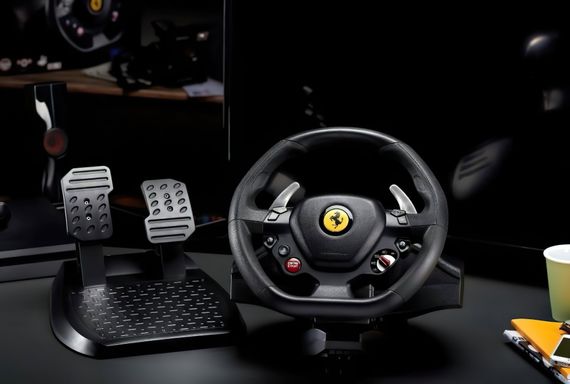 Кермо і педалі Thrustmaster T80 FERRARI 488 GTB EDITION 4160672 | Зображення 8