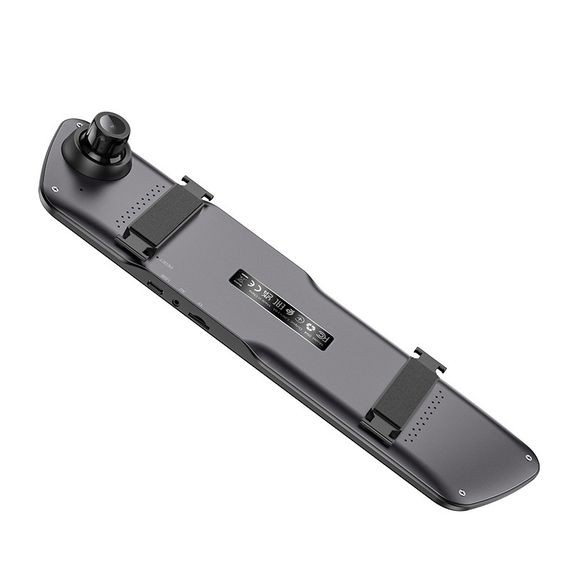 Видеорегистратор Hoco DV4 Dual channel с экраном 4.5-дюйма и камерой заднего вида Iron gray | Зображення 4