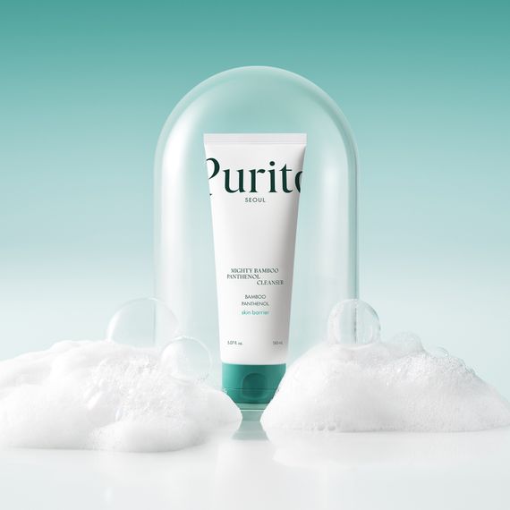 Гель для умивання з екстрактом бамбука та пантенолом Purito Seoul Mighty Bamboo Panthenol Cleanser (150 ml) | Зображення 3