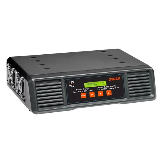 Зарядний пристрій для акумуляторів Osram BATTERYcharge PRO 50A 12/24V OSCP5024 | Зображення 1