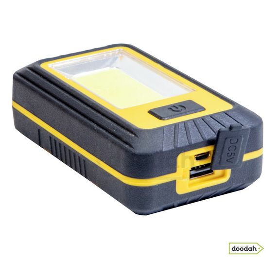 Ліхтар павербанк WasaFire FP1 – Powerbank USB 3600 мАг, 600 люмен, COB, 5 Вт, захист IPX5 | Зображення 4