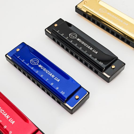 Губна гармоніка Musicality H10-BL _Harmonica (До) (Blue) (губна гармошка) | Зображення 3