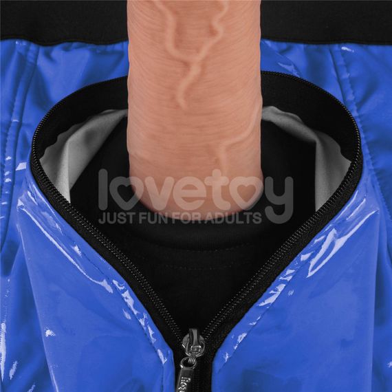 Труси для страпону Chic Strap-On Shorts, сині | Зображення 8