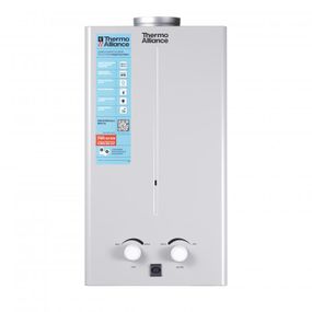 Колонка газова димохідна Thermo AllianceJSD20-10CR SILVER  10 л