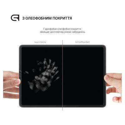 Стекло защитное Armorstandart Glass.CR Samsung Galaxy Tab S9 (SM-X710/X716B/X718U) Clear (ARM69745) | Зображення 2