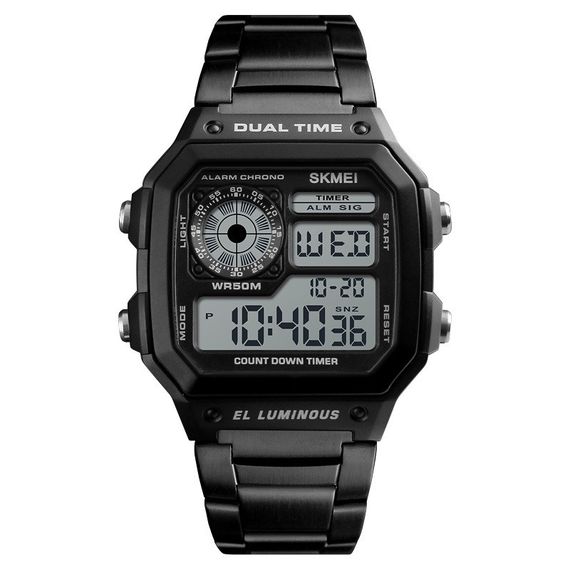 Годинник S2kmei 1335BK Black.