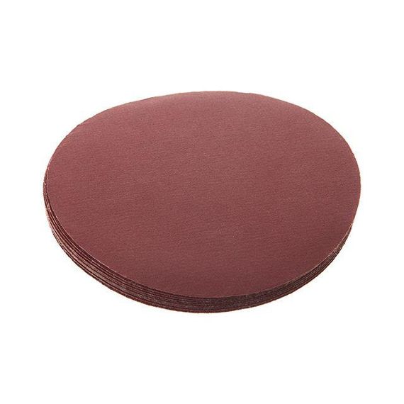 Круг наждачний самоклейний 125 мм, папір класу E, К320, 10 од. INTERTOOL BT-0567 | Зображення 1