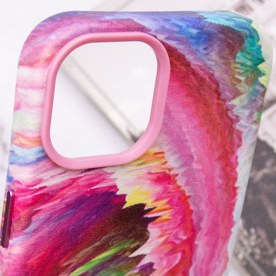 Шкіряний чохол Colour Splash with MagSafe для Apple iPhone 12 Pro Max (6.7") | Зображення 5