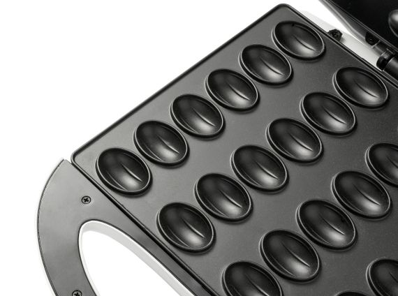 Горішниця електрична Adler AD 3039 XL біла, форма для горішків з антипригарним покриттям | Зображення 3