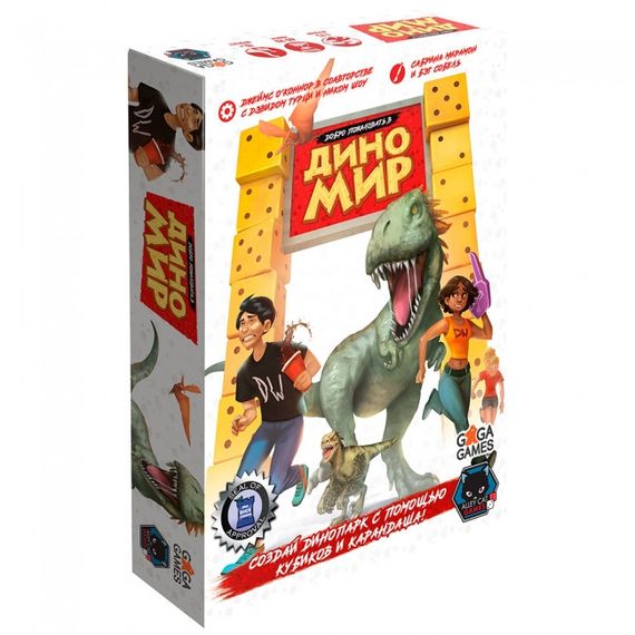 Настольная игра Добро пожаловать в Диномир (Welcome to Dino World)