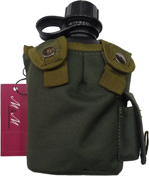 Чохол для фляги 870 мл М&М 2 Olive green Хакі (213372) | Зображення 5