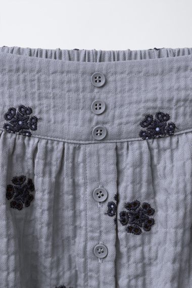 Підліткова спідниця для дівчинки Zara 140 см Сіра (26021003C) | Зображення 2