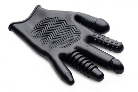 Перчатка с разными текстурами Master Series Pleasure Poker Textured Glove
