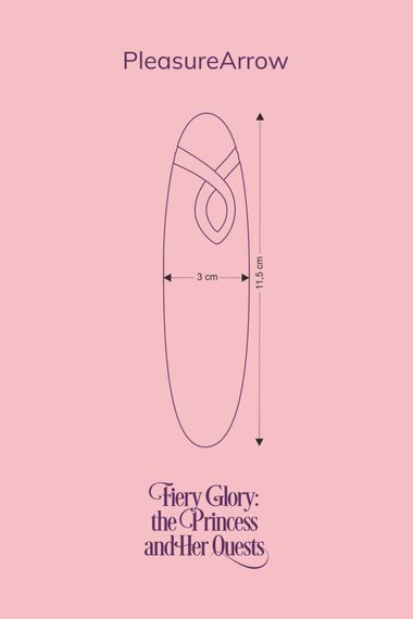 Мінівібратор FairyGasm PleasureArrow blue | Зображення 9
