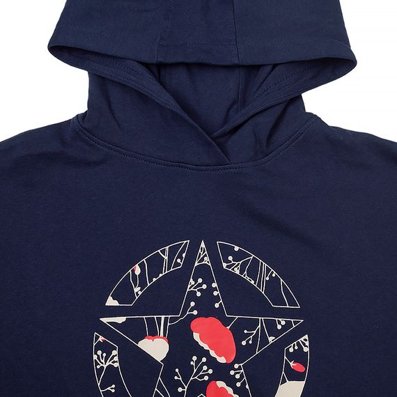 Толстовка JEEP HOODED CROPPED SWEATSHIRT STAR Botanical Print | Зображення 2
