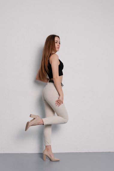 Женские туфли Fashion Sophie 3981 36 размер 23 см Бежевый | Зображення 8