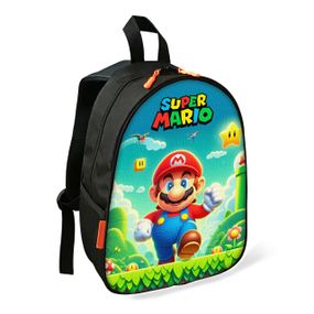 Рюкзак Супер Марио детский школьный/городской 34х27х13 см для мальчика (02470)