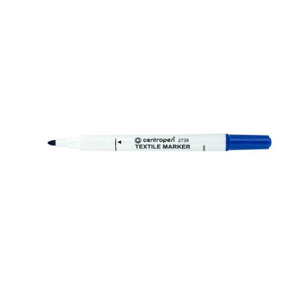 Маркер Textile 2739 2 мм синій Centropen (6314)