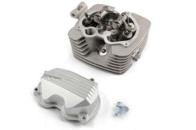 Головка циліндра  мотоцикл 4T CG150 (у зборі + клапана, кришка)