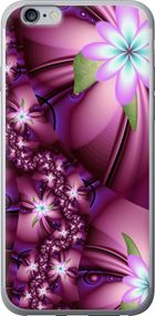 Чехол на iPhone 6 Plus Цветочная мозаика "1961u-48-17620"