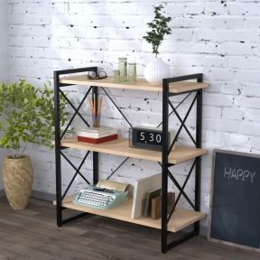 Стеллаж Loft Design Скиф 3-920 дуб борас