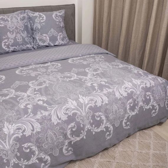Постільна білизна полуторна Viluta Сатин Twill 633-1-5 210х143 см | Зображення 1