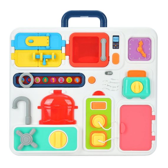 Центр развивающий "Бизи-планшет" HE0510 звук, свет | Зображення 1