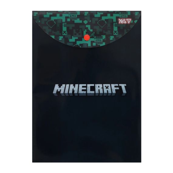 Папка-конверт на кнопці Minecraft YES 492338 Різнокольоровий shop (5056574464026)