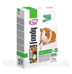 Повнораціонний корм для морської свинки Lolo Pets Basic 500 г LO-71300