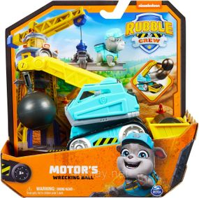 Щенячий патруль Крепыш и команда Шаровой таран Мотор Paw Patrol Rubble & Crew Motor’s Wrecking Ball