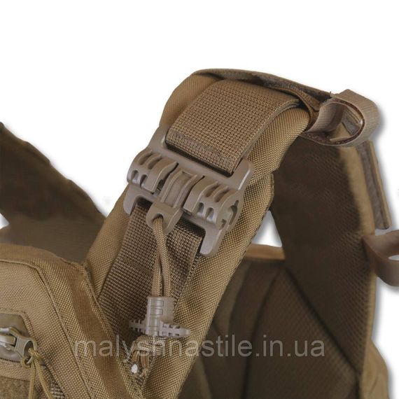 Комплект №4: Плитоноска Kiborg GU gen.2 + 2 підсумки з балістичним захистом 1 класу Coyote | Зображення 7