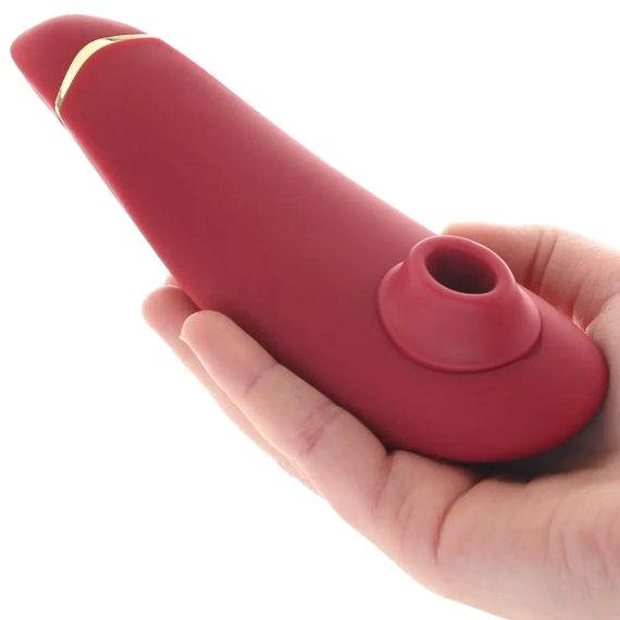 Вакуумний кліторальний стимулятор Womanizer Premium 2 Bordeux Sex Aura | Зображення 5