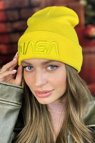 Шапка «НАСА» (5157) желтый