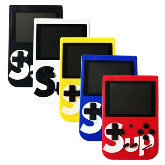 Ігрова ретро приставка 8 біт, на 400 ігор, SUP Game Box, колір Рандом / Портативна ігрова консоль / Денді | Зображення 1