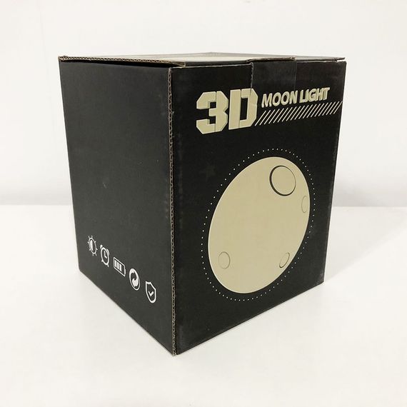 Нічник світиться місяць Moon Lamp 13 см, Нічник для дитини на ніч, Нічник для гарного сну дитини | Зображення 7