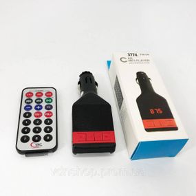 Трансмітер з Bluetooth для музики в автомобілі Fm-04, Авто-трансмітер з функцією Bluetooth OD-72