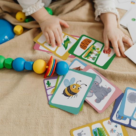 Настольная карточная игра для детей "Викторина: Угадай животное!" 301244 | Зображення 3