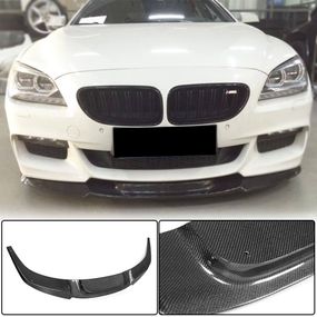Накладка на передній бампер Lip V2 (для M-Sport, Карбон) для BMW 6 F12/F13/F06 2011-2018 рр