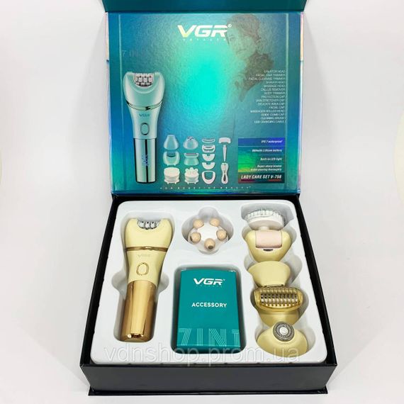 Профессиональная терка для пяток VGR V-756, Портативная электрическая щетка для ступней MI-21 | Зображення 9