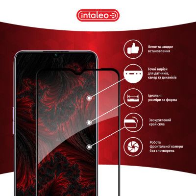 Стекло защитное Intaleo Full Glue Realme 9 Pro (1283126542633) | Зображення 1