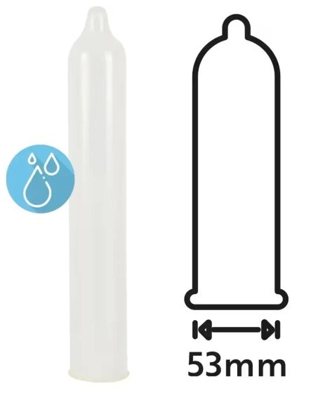 Гладкі презервативи у рясному мастилі Secura - Extra Wet, 100 шт sexstyle | Зображення 2