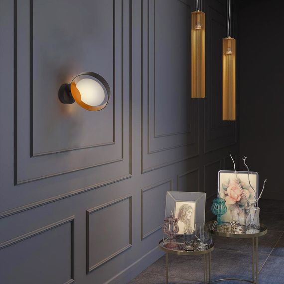 Светодиодное бра BR-01 666W/5W NW LED BK/G | Зображення 3