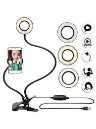 Держатель на прищепке с подсветкой Professional Live Stream | Зображення 2