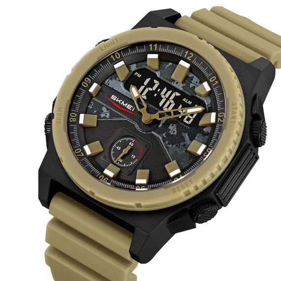 Часы для туризма SKMEI 2355AT, Армейские часы милитари водонепроницаемые и противоударные CN-74