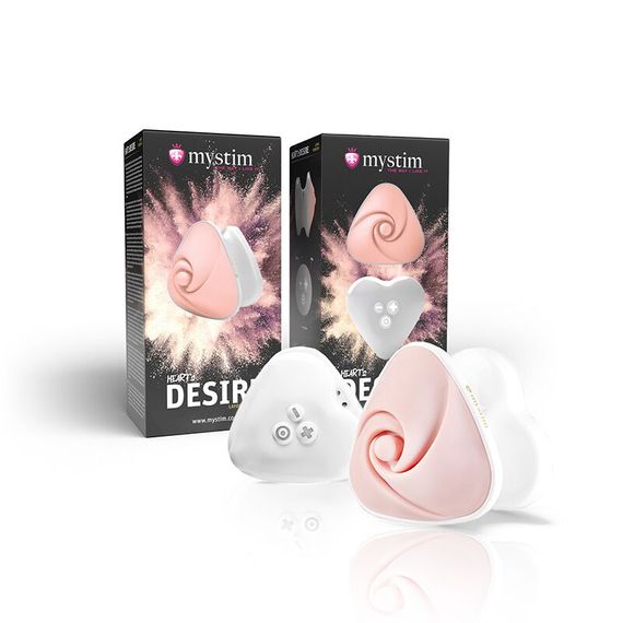 Вібратор для клітора Mystim Heart´s Desire White, 8 режимів, дуже потужний | Зображення 8