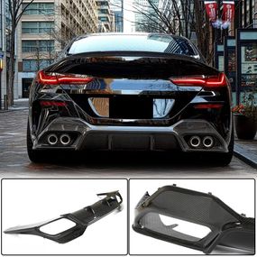 Дифузор заднього бампера V2 (для G16 M-Sport, Карбон) для BMW 8 cерія G14/G15/G16 2018- рр